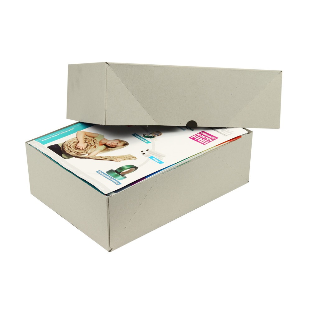 Produktabbildung Nr. 1: Stülpdeckelschachtel, 305 x 215 x 100/100 mm ( L x B x H/Deckelhöhe ), 2-teilig
