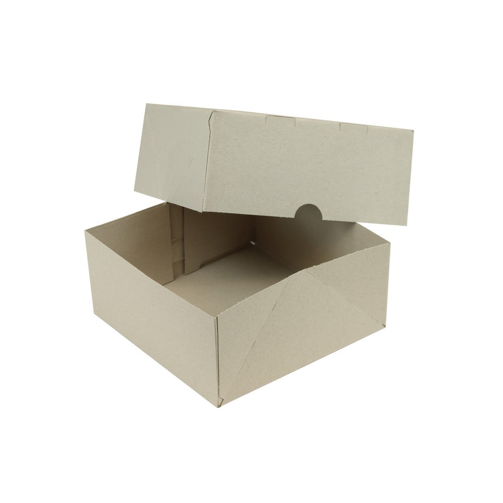 Produktabbildung: Stülpdeckelschachtel, 218 x 215 x 100/100 mm ( L x B x H/Deckelhöhe ), 2-teilig