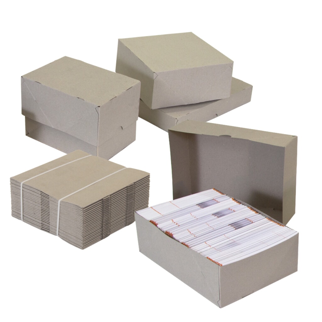 Stülpdeckelschachtel, 218 x 215 x 100/100 mm ( L x B x H/Deckelhöhe ), 2-teilig Produktabbildung Nr. 5: Stülpdeckelschachtel, 218 x 215 x 100/100 mm ( L x B x H/Deckelhöhe ), 2-teilig
