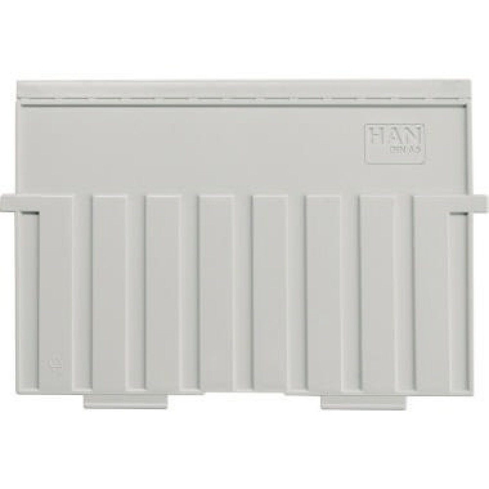 Produktabbildung Nr. 1: HAN Stützplatte 9025-11 DIN A5 quer Polystyrol lichtgrau