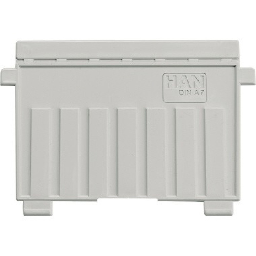 Produktabbildung: HAN Stützplatte 9027-11 DIN A7 quer Polystyrol lichtgrau