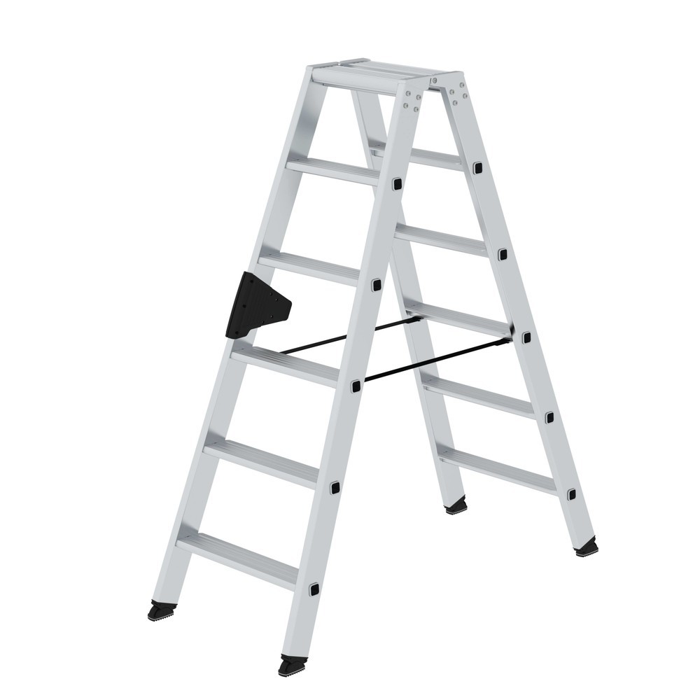 Produktabbildung Nr. 1: Stufen-Stehleiter beidseitig begehbar 2x6 Stufen