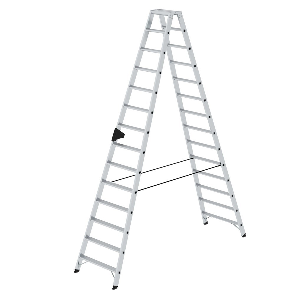 Produktabbildung Nr. 1: Stufen-Stehleiter beidseitig begehbar 2x14 Stufen