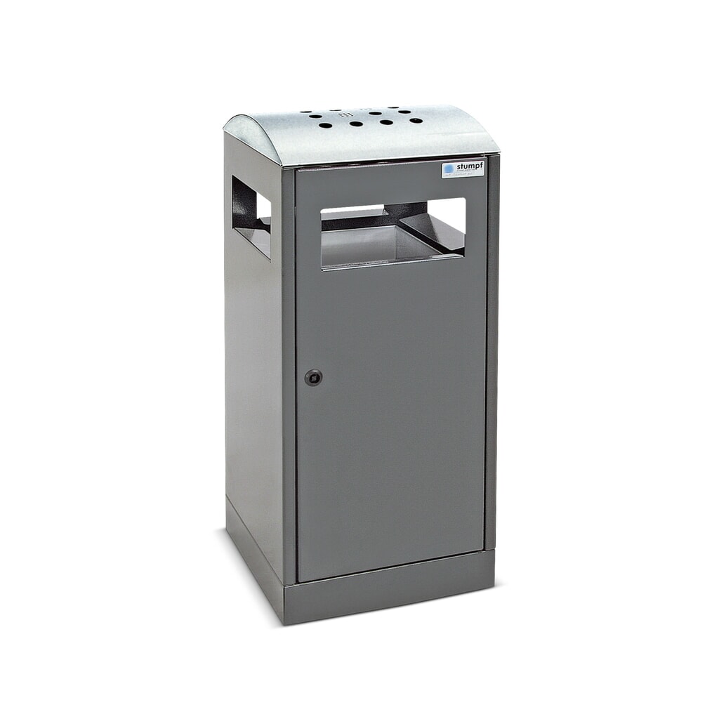 Produktabbildung: stumpf® Ascher-Abfall-Kombination, 40 Liter