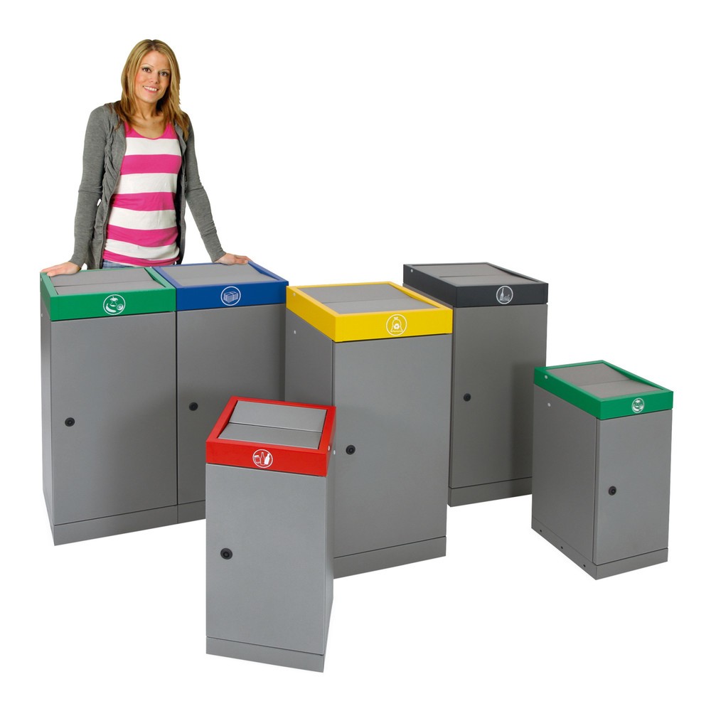 Produktabbildung Nr. 1: stumpf® Wertstoffsammler, 1x 70 Liter, Deckel anthrazit
