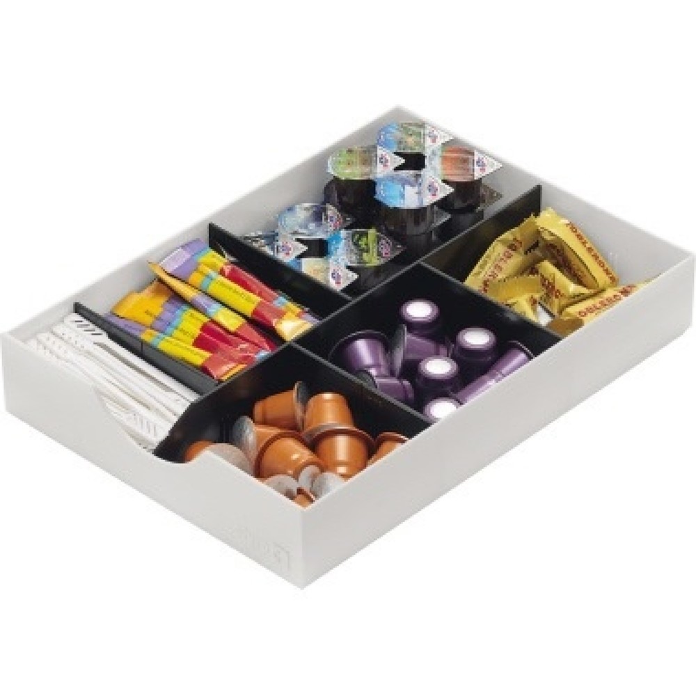 Produktabbildung Nr. 3: styro Schublade styrodoc 268-405.05 1Längs-/2Querstege weiß