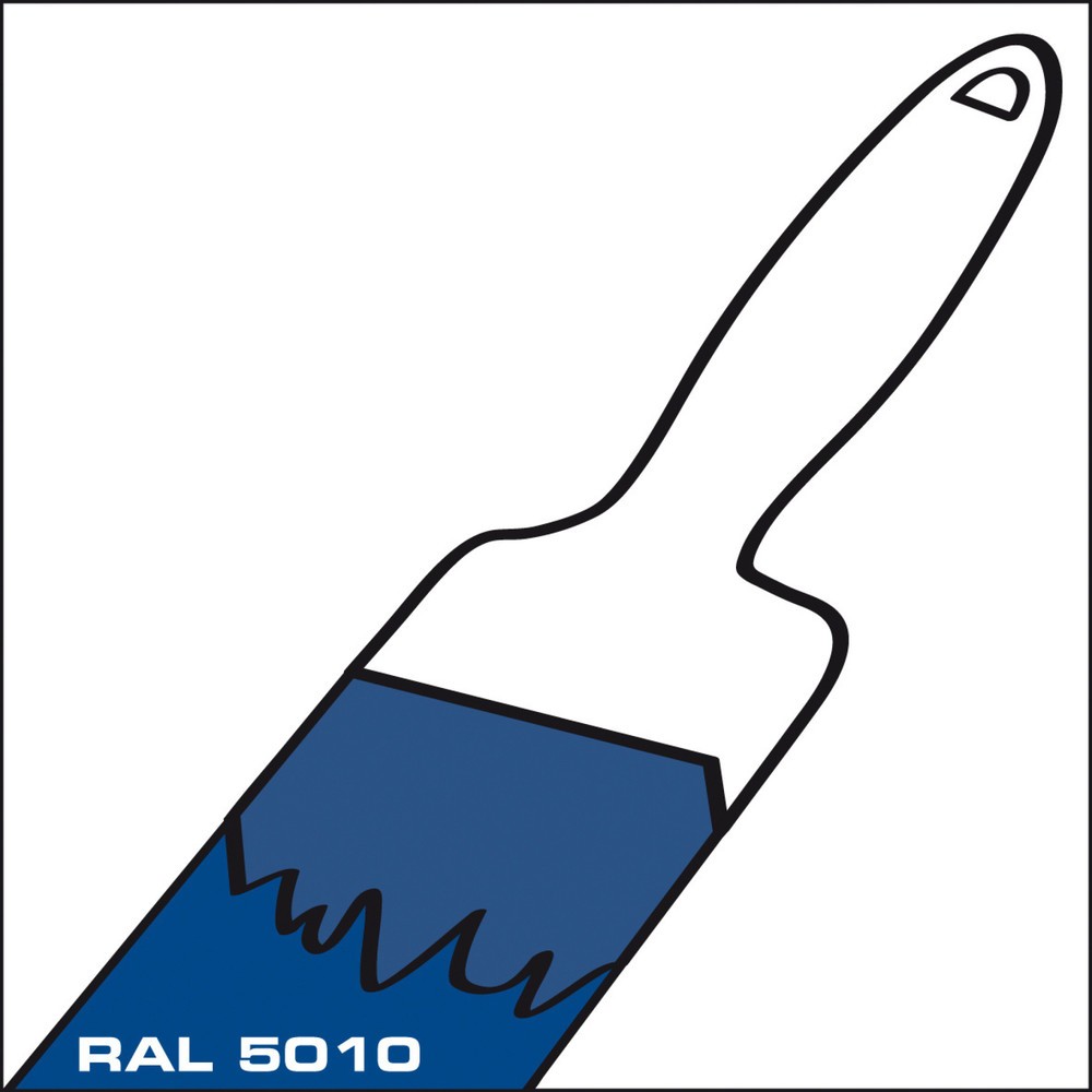 Illustration du produit: Supplément peinture parois extérieures pour conteneur écologique, HxlxP 2 300 x 3 050 x 4 340 mm, bleu gentiane