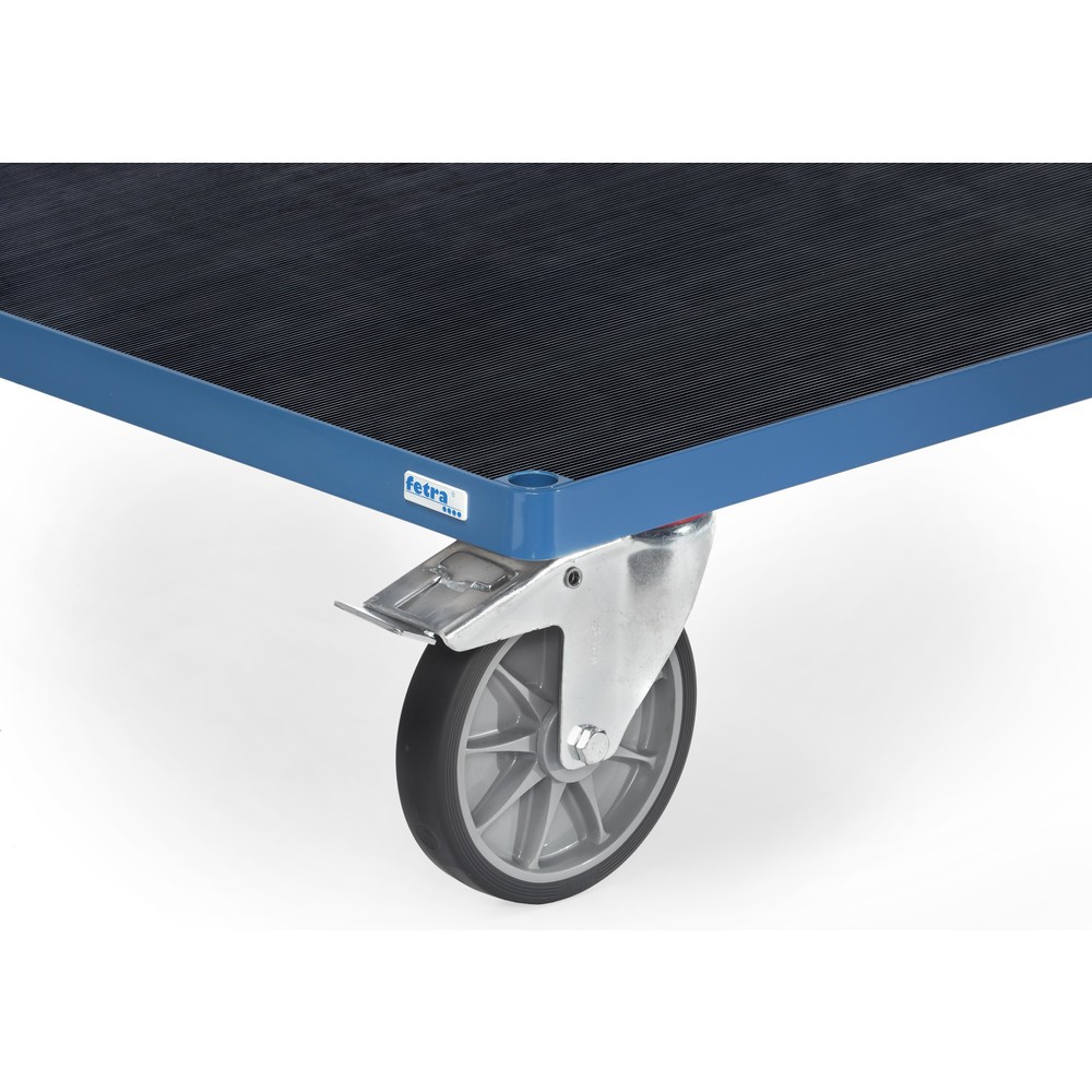 Illustration du produit: Supplément de prix pour surface de chargement fetra® recouverte de caoutchouc strié Largeur utile 500 mm Longueur utile 850 mm