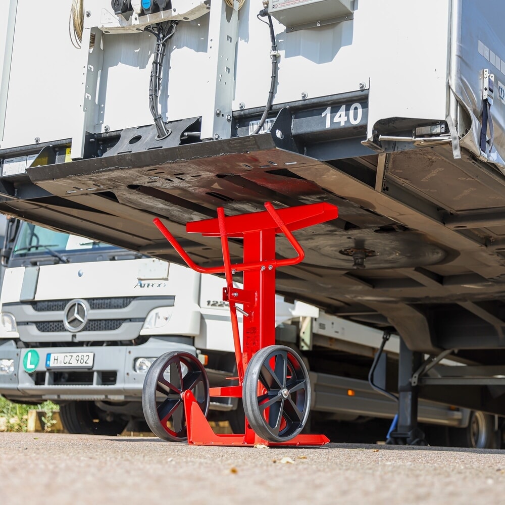 N° de l'image du produit 5 : Support de chargement télescopique dancop, hauteur 1 025 - 1 344 mm