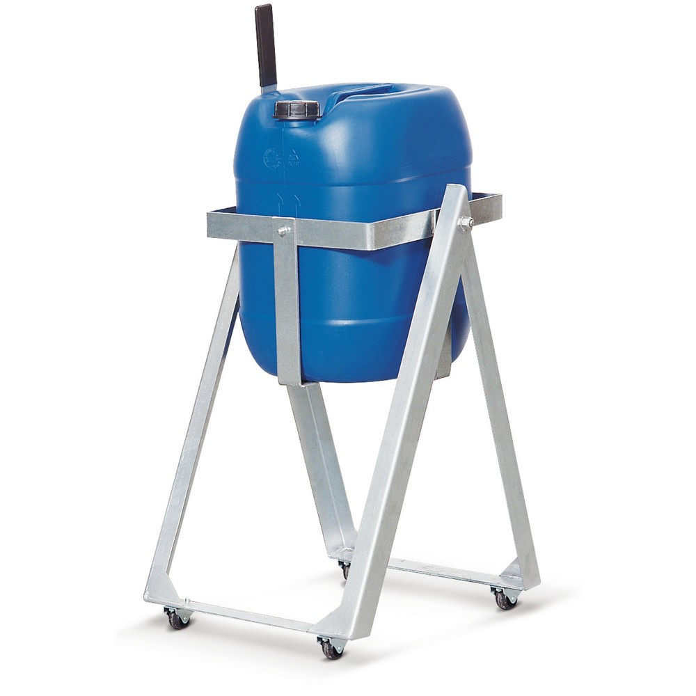 Illustration du produit: Denios Rayonnage à matières dangereuses, support de soutirage pour fût de 20 à 30 litres