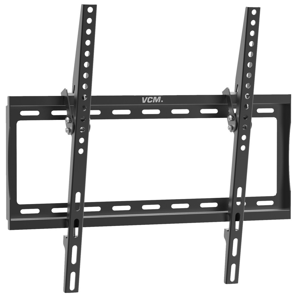 Illustration du produit: Support mural VCM B-FN 400 inclinable, noir
