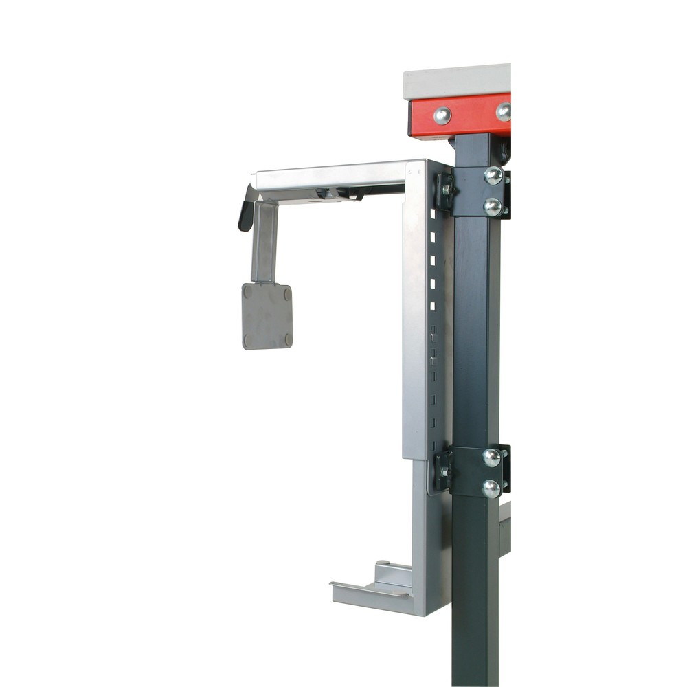 N° de l'image du produit 3 : Rocholz support pour PC pour systèmes de table d’emballage, fixable de manière universelle sur les pieds de table, dimensions intérieures H x l 307‑531 x 78‑220 mm