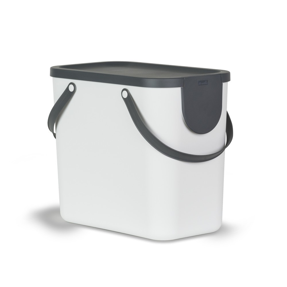 Illustration du produit: rothopro® ALBULA Système de recyclage des déchets, 25 litres, blanc