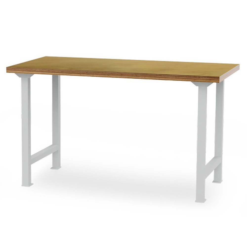 Zdjęcie produktu: Szeregowa ława warsztatowa Bedrunka+Hirth, wys. x szer. x gł. 859 x 1500 x 750 mm, kolor jasnoszary