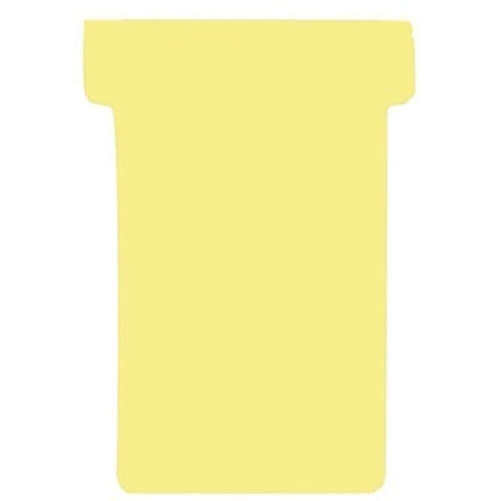Produktabbildung: FRANKEN T-Karte TK204 Größe2 84x48mm gelb 100 St./Pack.