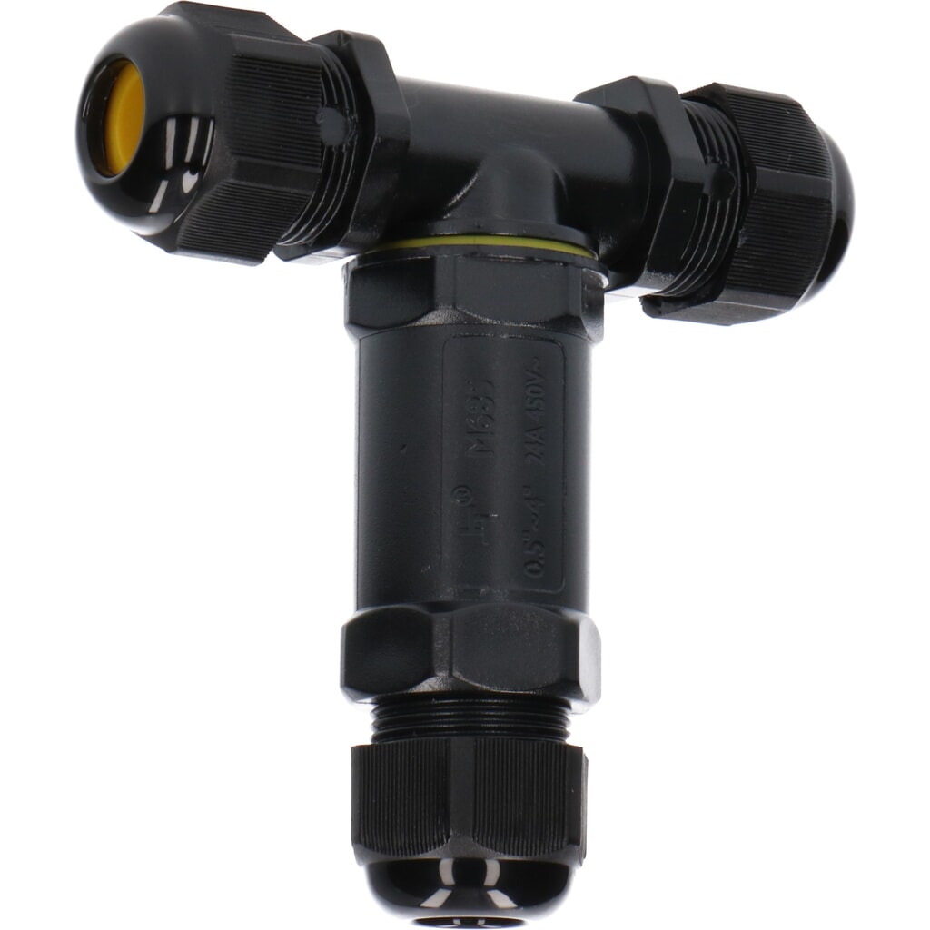 T-Verbinder IP68 3P 4-14mm Produktabbildung: T-Verbinder IP68 3P 4-14mm