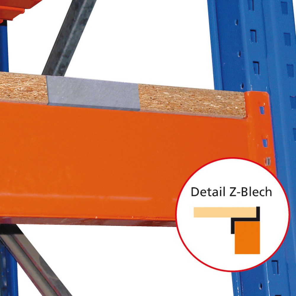 Número de imagen del producto 2: Tabla de aglomerado para estantería para palets SCHULTE tipo S, An x Fo 1.825 x 1.100 mm