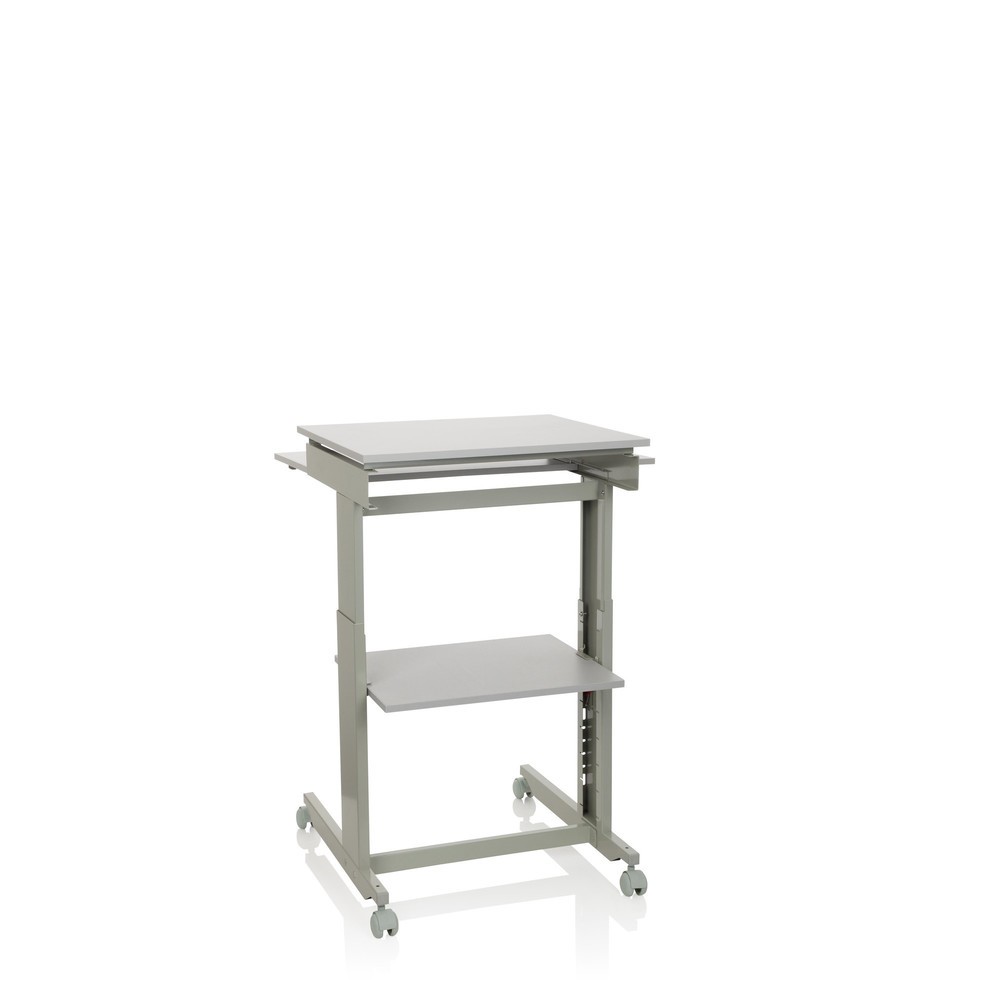 N° de l'image du produit 10 : Table d'ordinateur / bureau hjh OFFICE WORKSTATION, gris