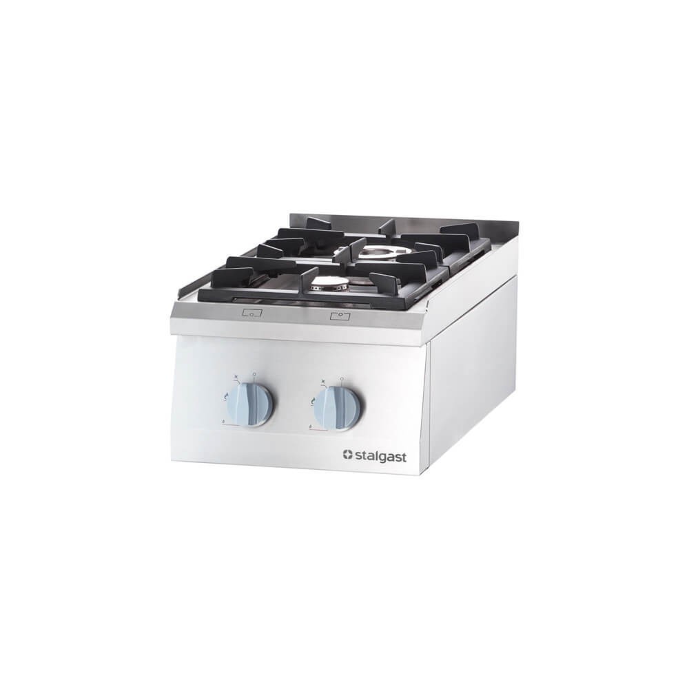 Illustration du produit: Table de cuisson gaz Stalgast avec 2 feux (3,5 + 5) à poser, Série 700ND