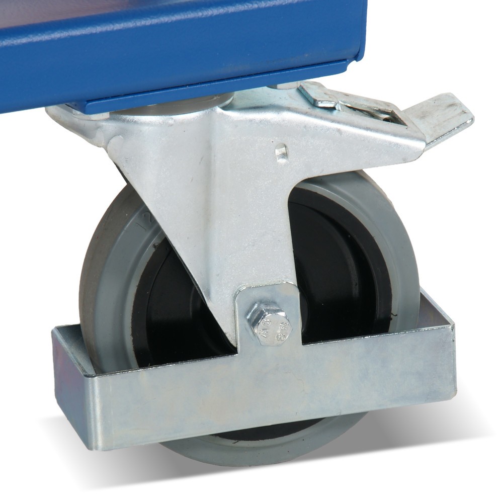 N° de l'image du produit 4 : Table élévatrice à ciseaux avec manivelle, TK 300 kg, plate-forme de 950 x 600 mm