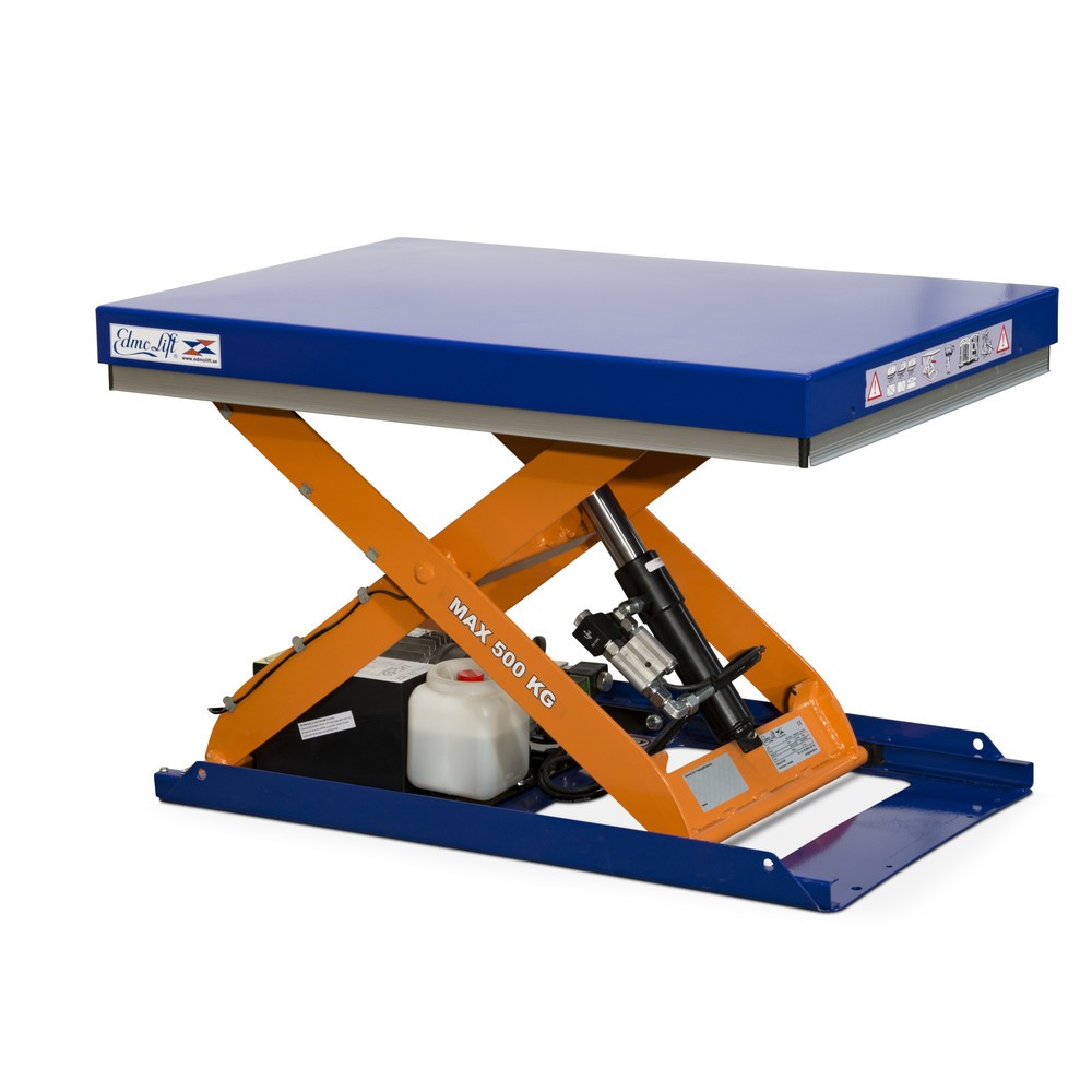 Illustration du produit: Table élévatrice à ciseaux EdmoLift® série C, TK 500 kg, plate-forme de 900 x 600 mm
