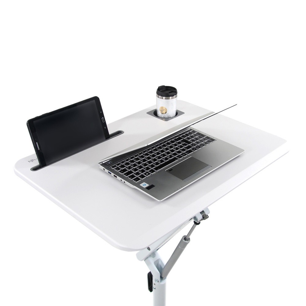 N° de l'image du produit 3 : Table assis/debout hjh OFFICE STAND VM-SU I, blanc