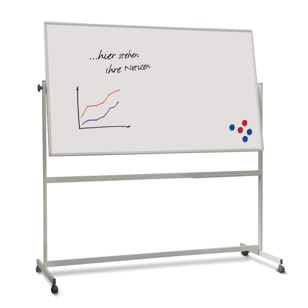 Illustration du produit: Tableau pivotant sur pied FRANKEN X-tra! Line, laqué, H x l 1 000 x 2 000 mm