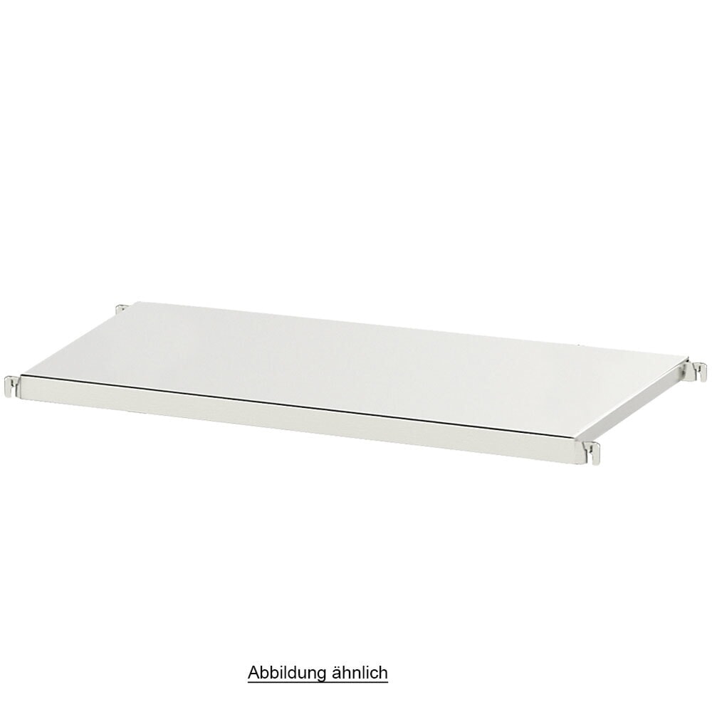 N° de l'image du produit 2 : Tablette pour Plateau intermédiaire en aluminium, fermée, LxP 750 x 340 mm