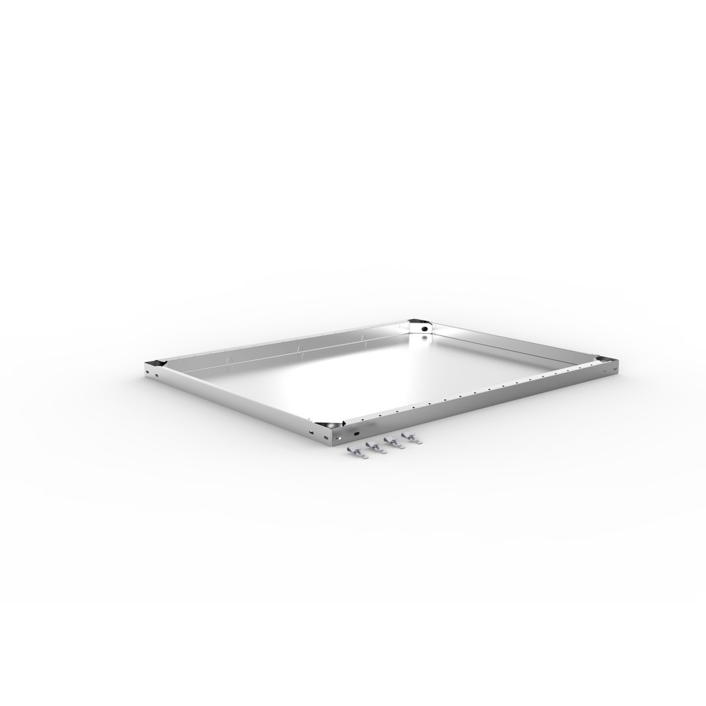 N° de l'image du produit 2 : Tablette pour rayonnage à tablettes META système enfichable, charge par tablette 230 kg, galvanisée, l x P 1 000 x 800 mm