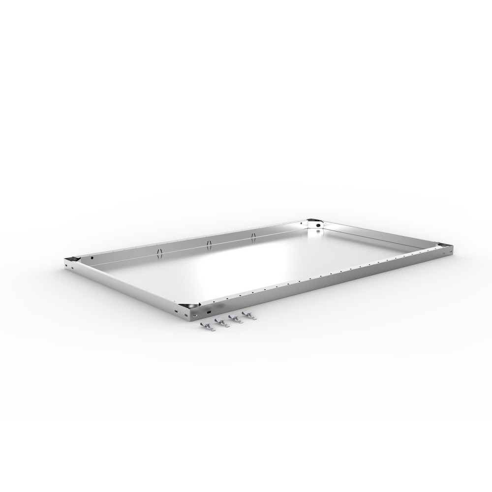 N° de l'image du produit 2 : Tablette pour rayonnage à tablettes META système enfichable, charge par tablette 230 kg, galvanisé, l x P 1 300 x 800 mm