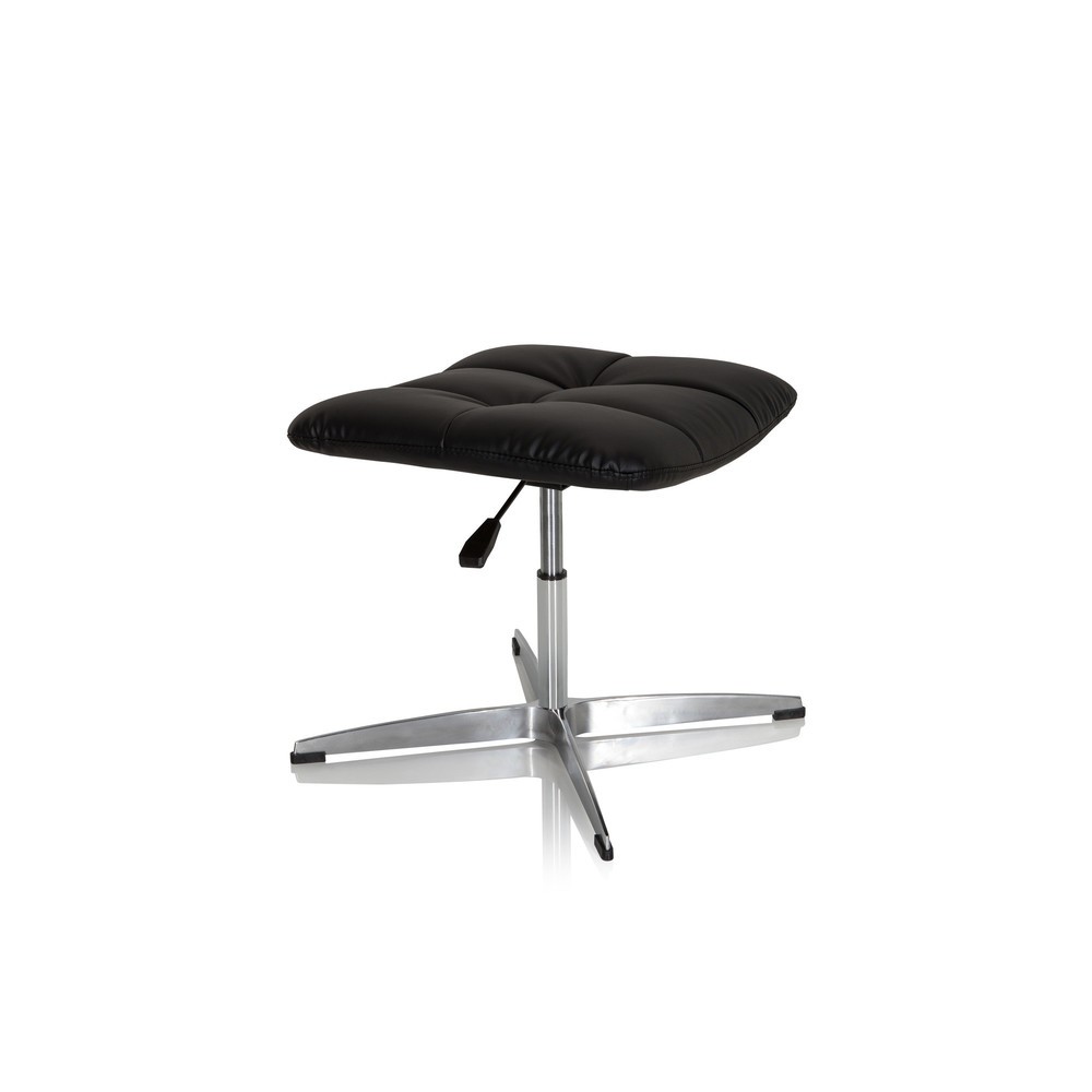 N° de l'image du produit 7 : Tabouret ergonomique / tabouret pivotant hjh OFFICE SARANTO en similicuir PU, noir