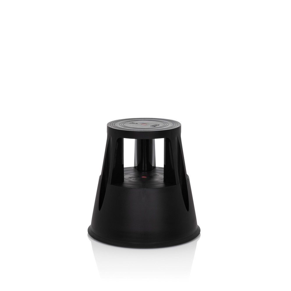 N° de l'image du produit 7 : Tabouret marchepied / tabouret à roulettes hjh OFFICE TIO-M I plastique, noir