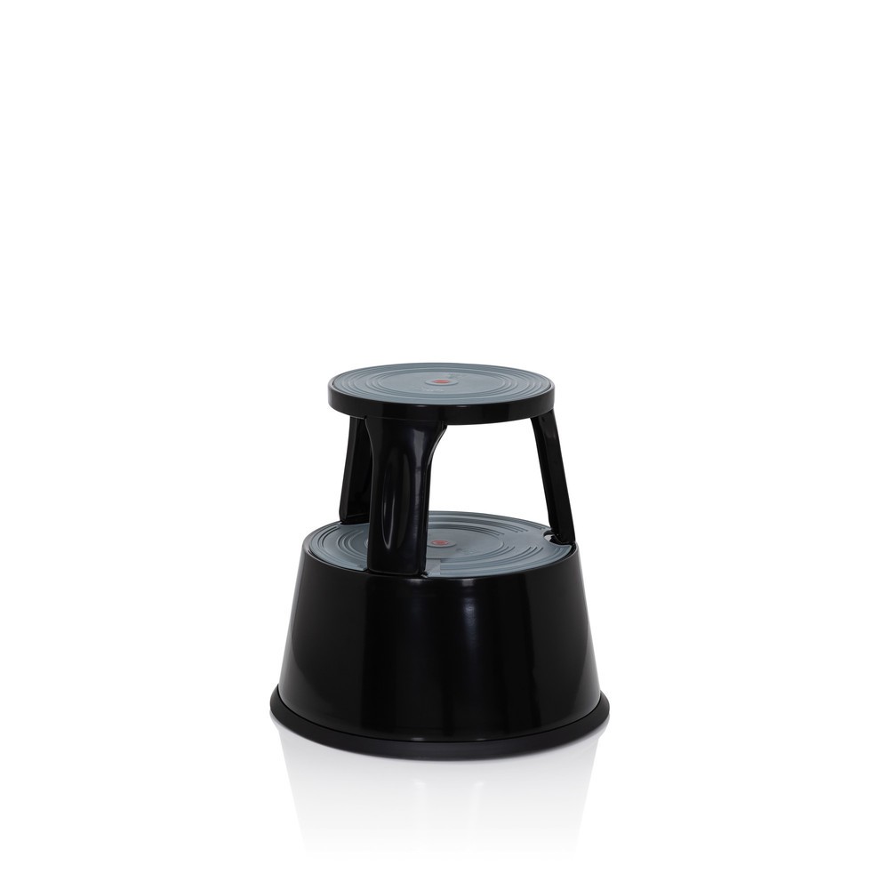 N° de l'image du produit 5 : Tabouret marchepied / tabouret à roulettes hjh OFFICE TIO-M II métal, plastique, noir