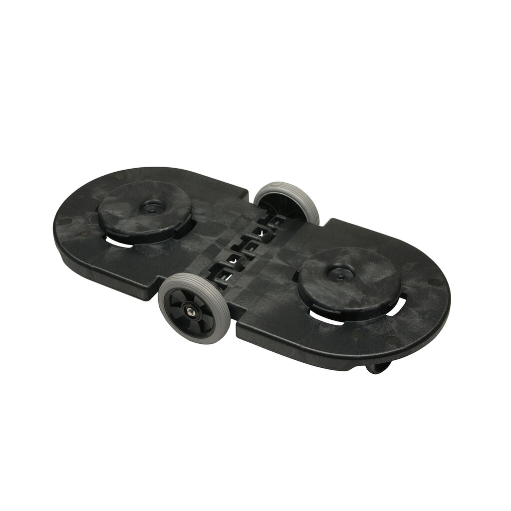 Produktabbildung: BRUTE® Tandem-Rollwagen, schwarz