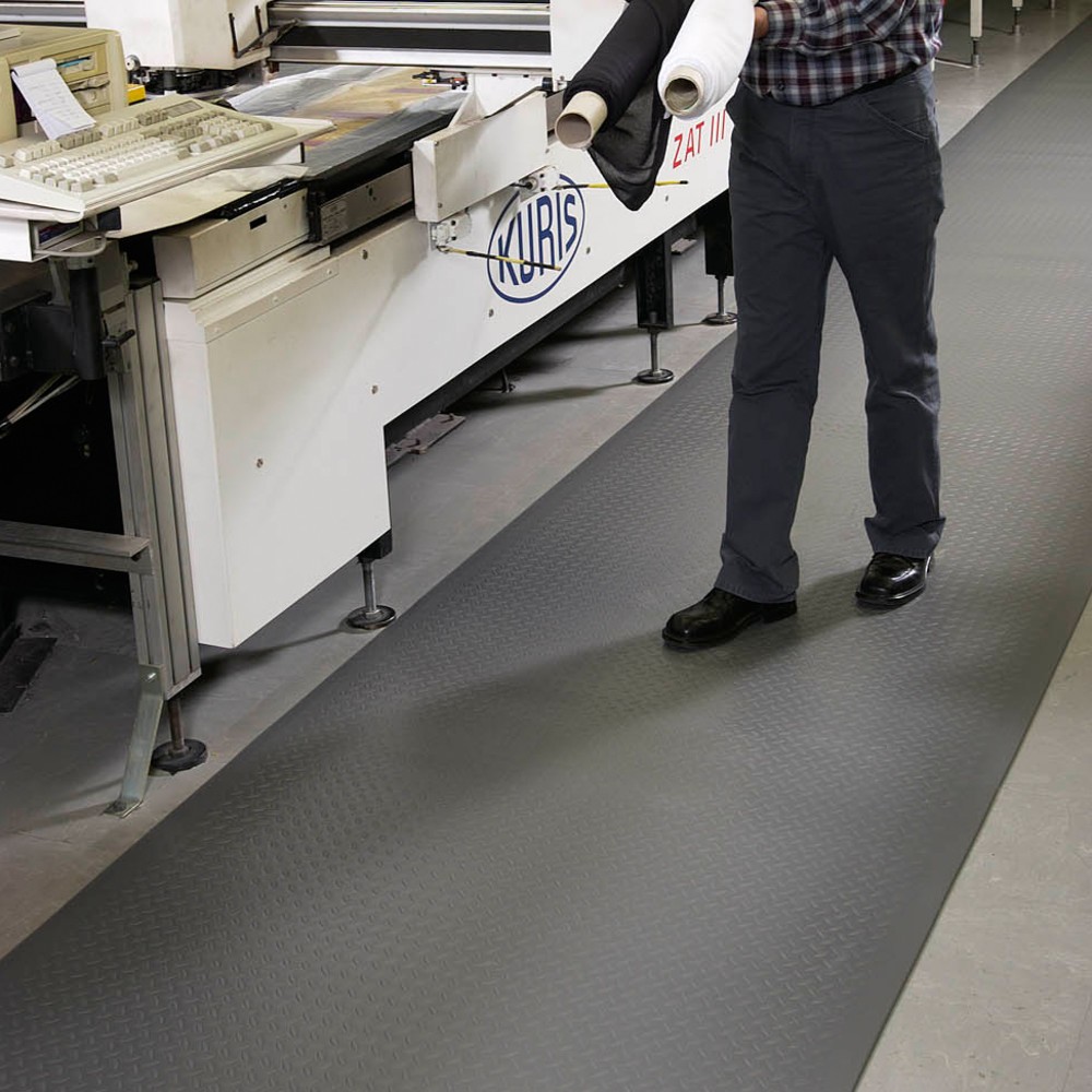N° de l'image du produit 11 : Tapis anti-fatigue, surface texturée, LxP 600 x 910 mm, noir