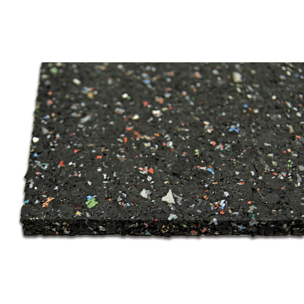 N° de l'image du produit 3 : Tapis anti-vibrations en caoutchouc, L x P 600 x 600 mm