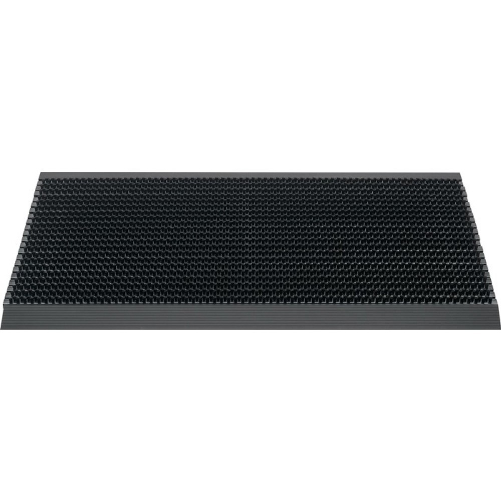 N° de l'image du produit 3 : Paillasson à bord d'attaque en aluminium, L 500 x l 800 x E 22 mm, noir/noir PP/alu
