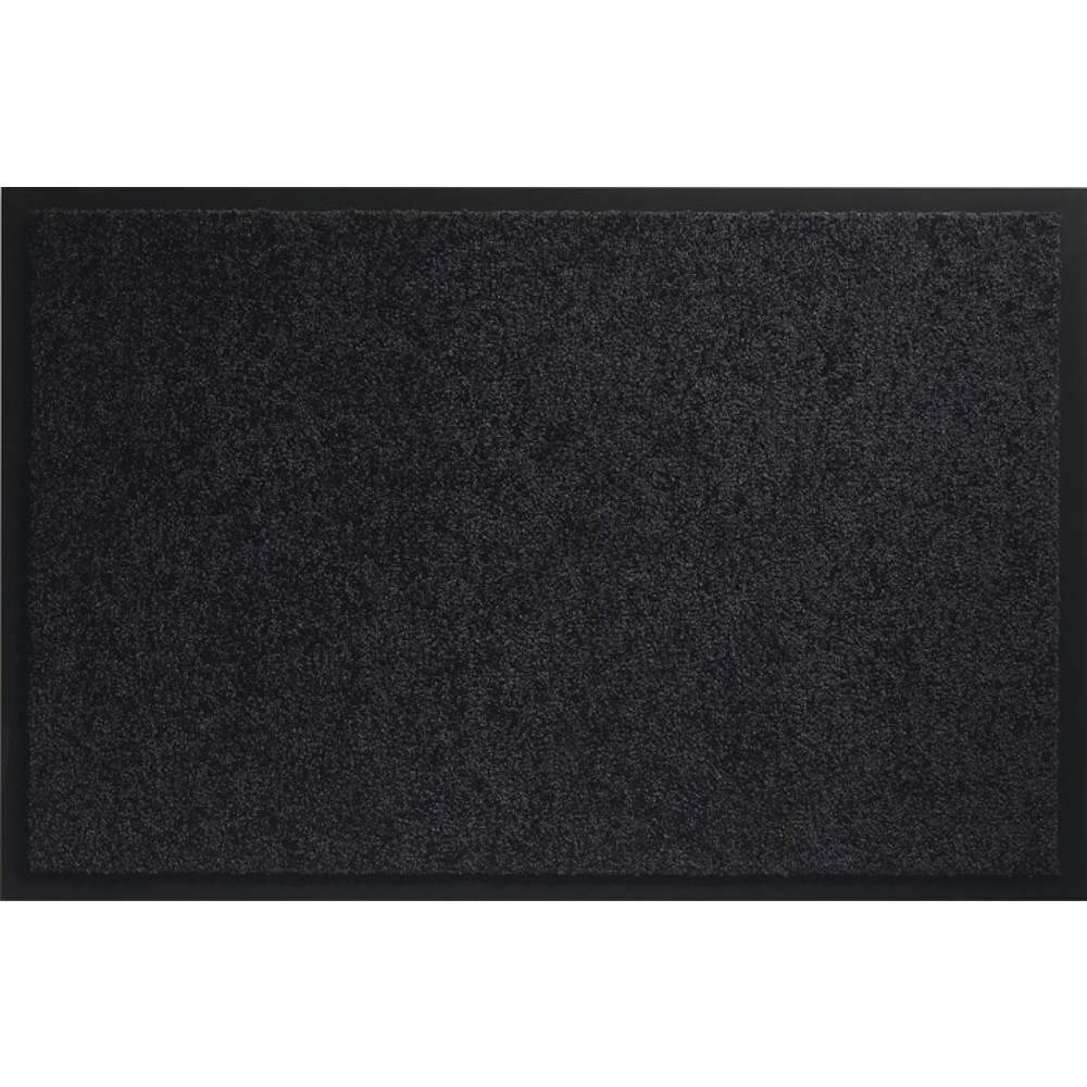 Illustration du produit: Paillasson lavable, L 600 x l 900 x E 8 mm, noir polyamide