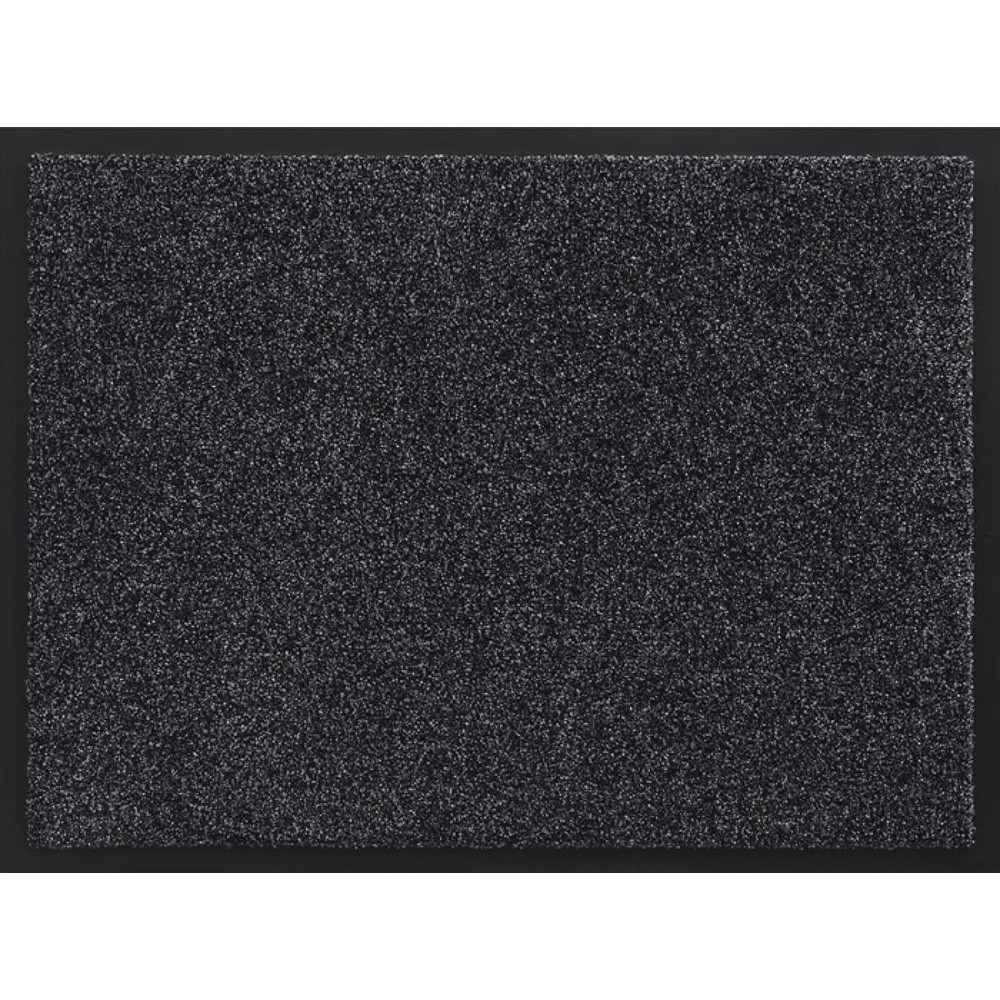 N° de l'image du produit 2 : Paillasson Objektqualität, L 600 x l 800 x E 9 mm, anthracite polyamide