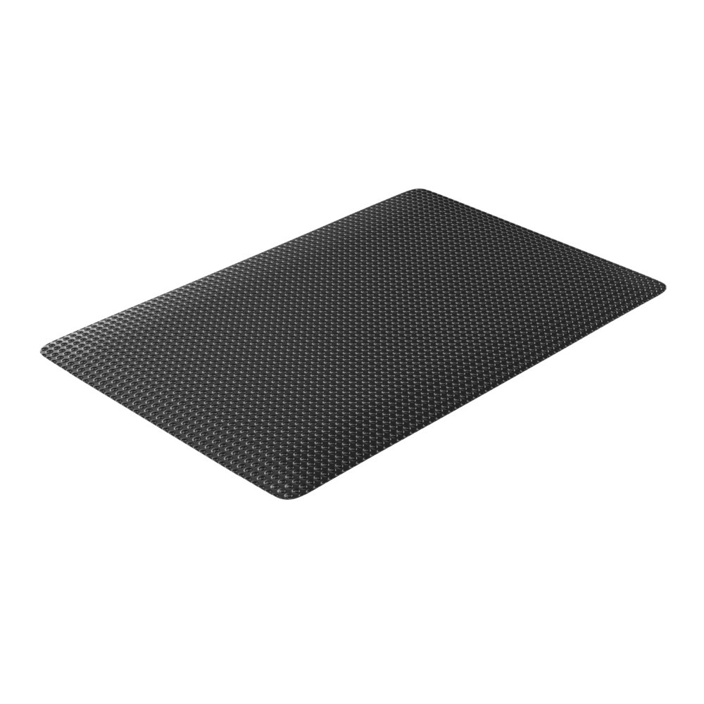 Immagine del prodotto n. 3: Tappetino defaticante in PVC, lato posteriore in vinile a microcelle, LxP 600 x 910 mm, nero