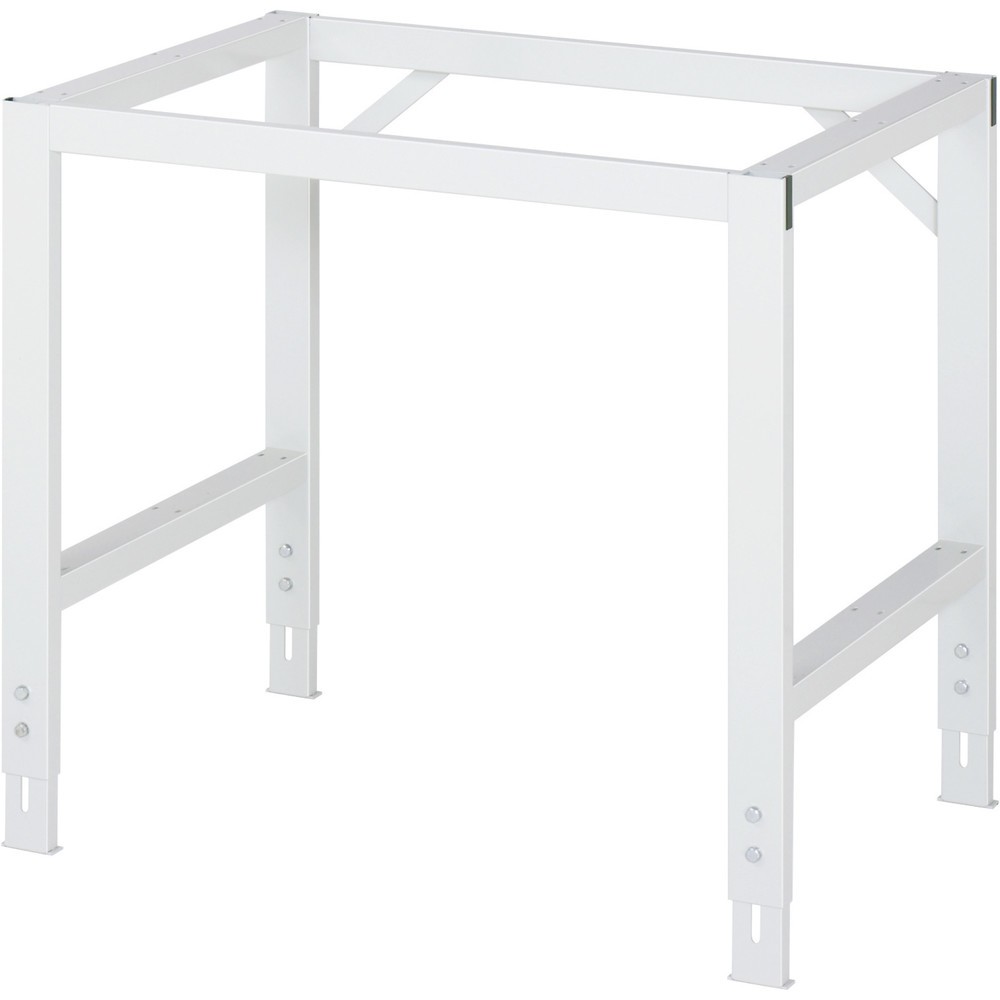 Immagine del prodotto n. 2: Tavolo da lavoro RAU regolabile in altezza serie TOM, AxLxP 760-1.080 x 1.000 x 800 mm, 2 cassetti, piano di lavoro in MDF