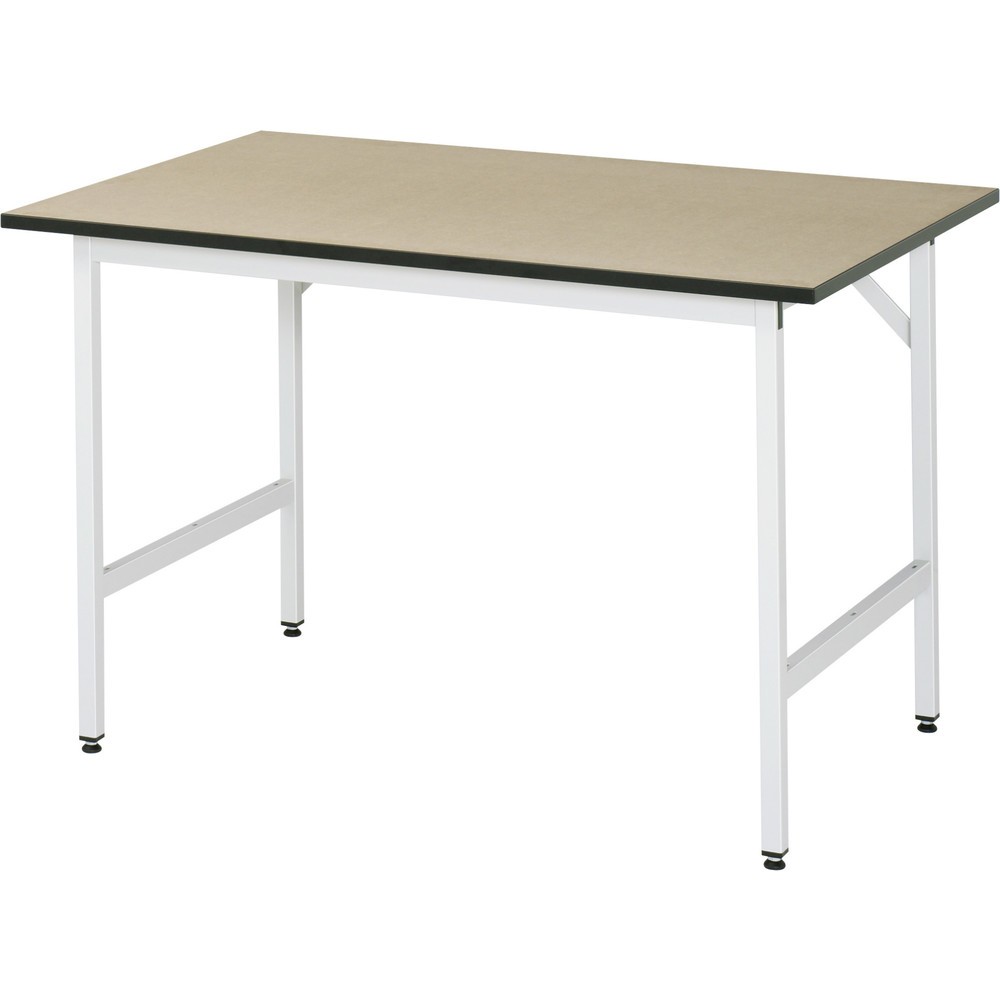 Immagine del prodotto n. 1: Tavolo da lavoro RAU regolabile in altezza serie JERRY, AxLxP 800-850 x 1.250 x 800 mm, piano di lavoro in MDF