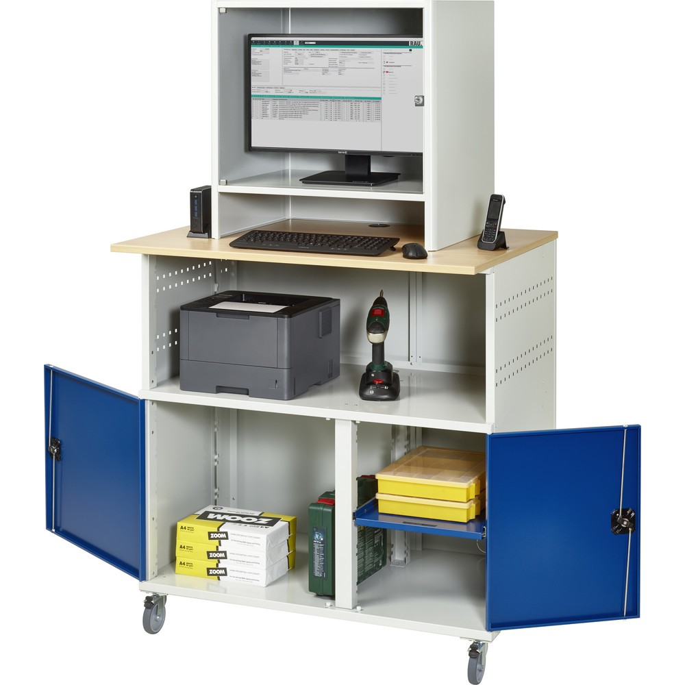 Immagine del prodotto: Tavolo per computer RAU con alloggiamento monitor, mobile