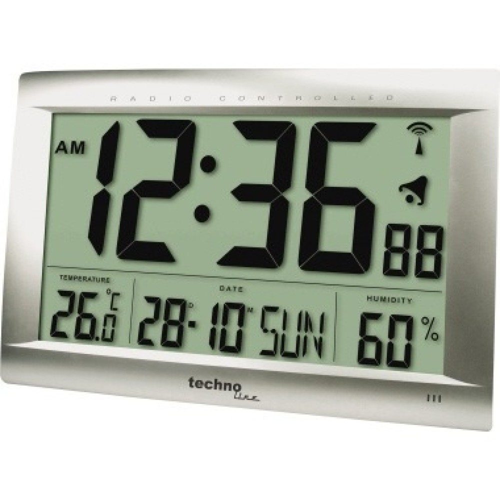 Produktabbildung Nr. 1: technoline Wanduhr WS 8009 digital