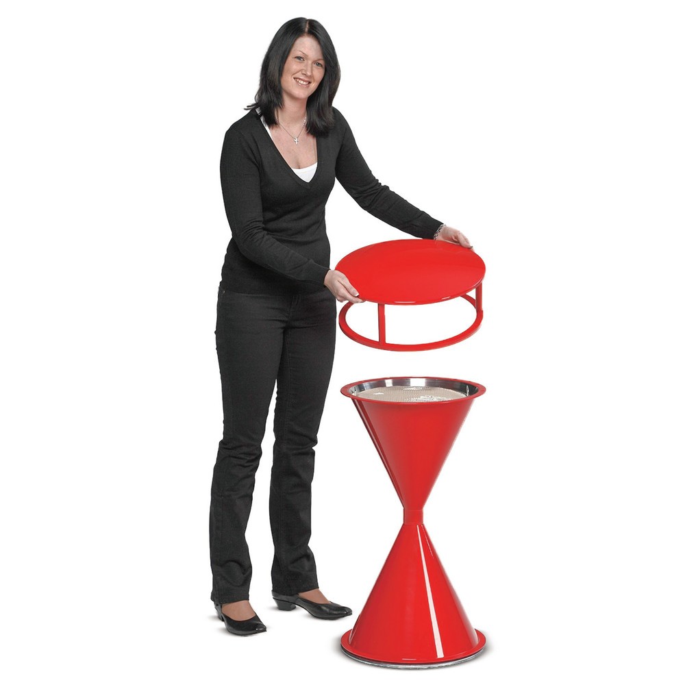 Imagen del producto: Techo para cenicero de columna VAR® CLASSIC, plástico, gris negro