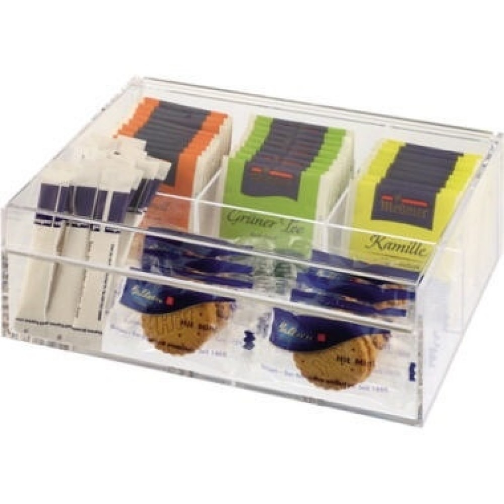 Produktabbildung: APS Teebox 11563 Acryl transparent
