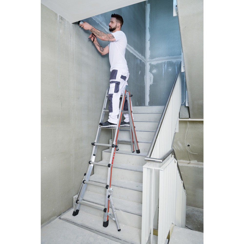 Productafbeelding nr. 3: Telescopische ladder HYMER, totale lengte 5,14 m, 4x5 sporten