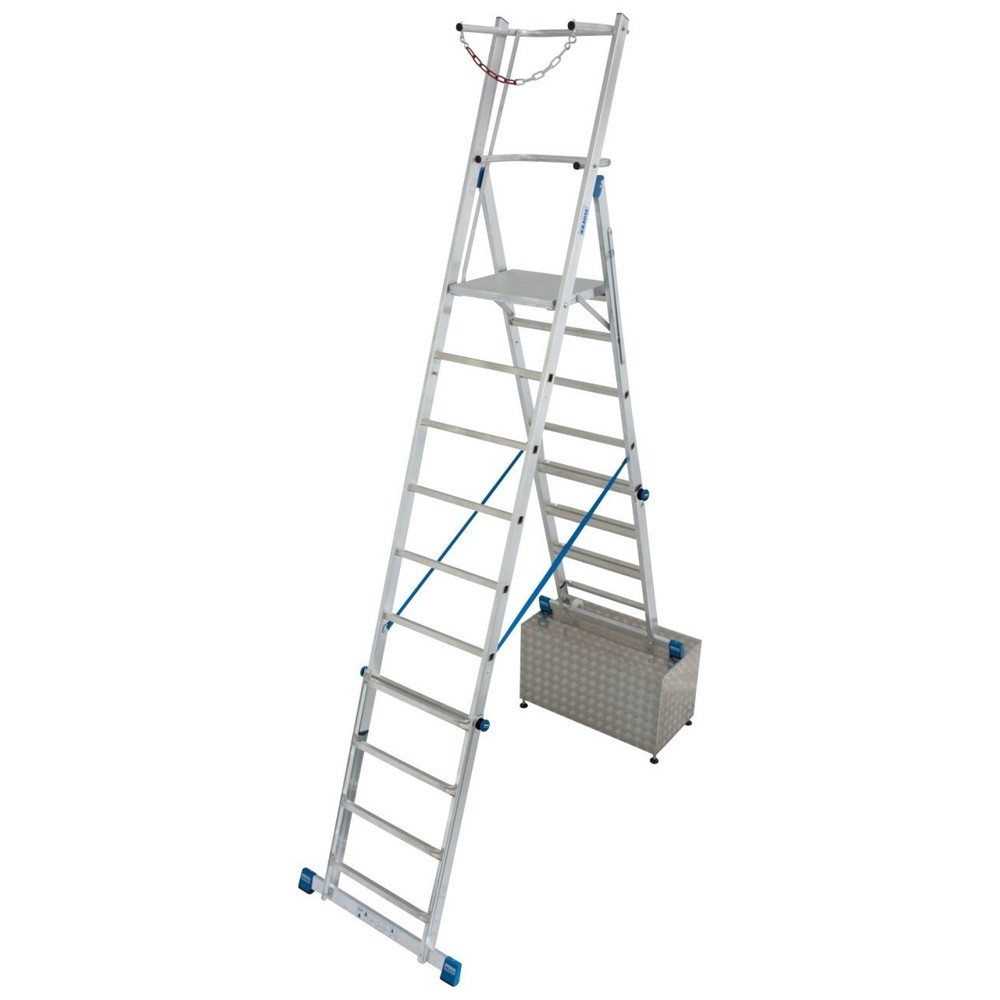 Productafbeelding nr. 1: Telescopische platformtrap KRAUSE®, 8-10 treden