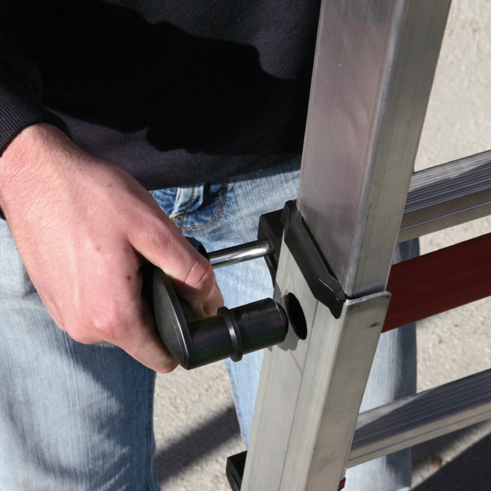 Produktabbildung Nr. 2: Teleskopleiter Varitrex TeleProf, 4 x 5 Stufen