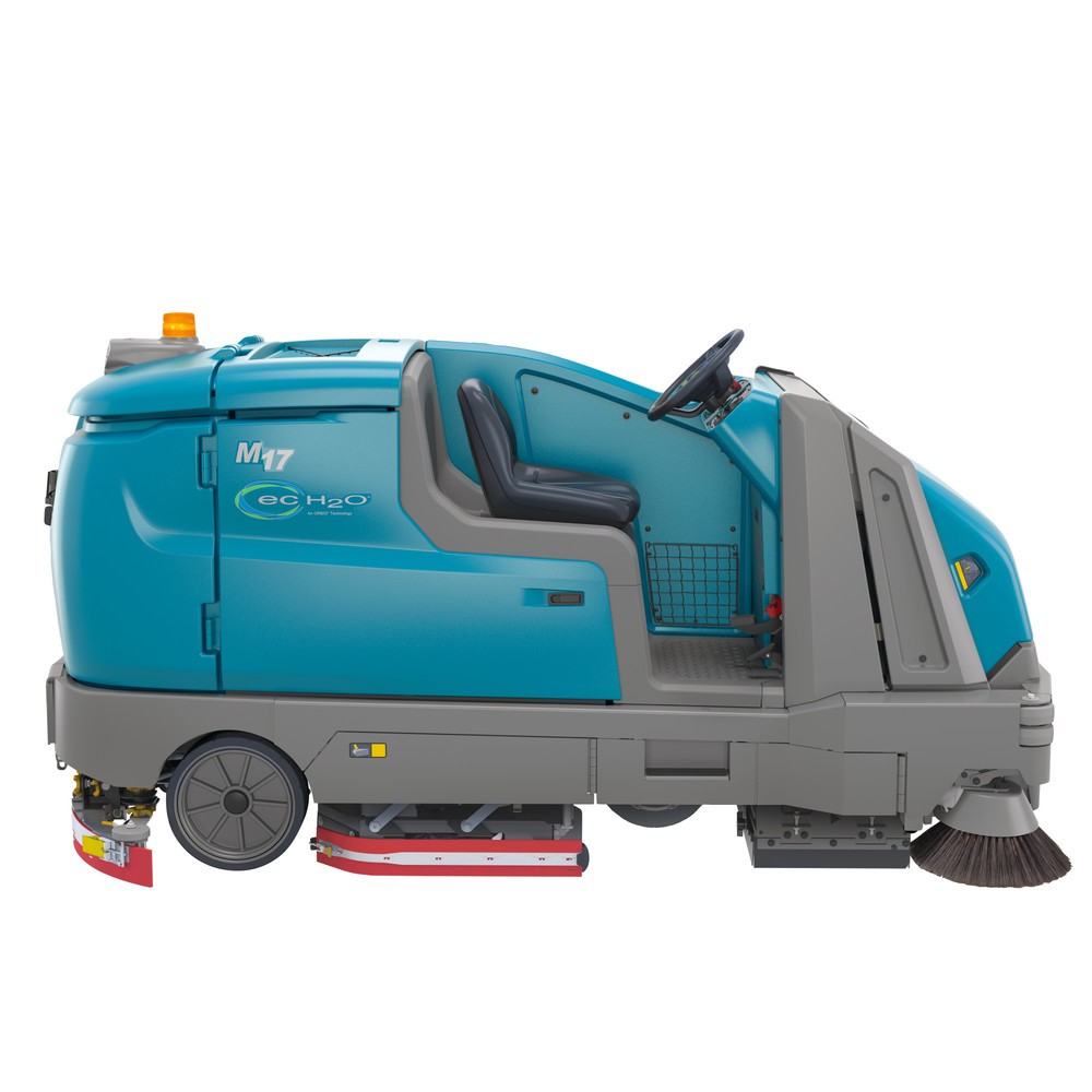 Produktabbildung Nr. 4: Tennant® Aufsitz-Scheuer-Saug-/Kehrmaschine M17, Batterie, 900 mm Walze, inkl. SST und ec-H2O™